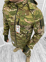 Курточка Тактическая Soft shell, Combat, Мультикам, Военная курточка ЗСУ. Софт шел L