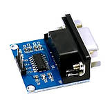 RS232 - TTL конвертер перехідник, плата Max3232, модуль HW-044, фото 2