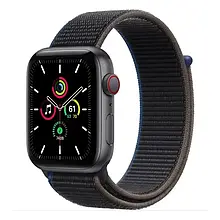 Смарт-годинник Apple Watch SE GPS + Cellular 44mm Space Gray Aluminum Case with Charcoal Sport L (MYF12)