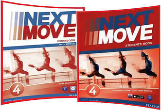 Next Move 4. Student's+Workbook. Комплект книг з англійської мови. Підручник+Зошит. Pearson