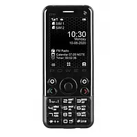 Кнопочный телефон 2E E240 Power Black Dual Sim