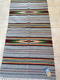 Доріжка гуцульська шерстяна домоткана ручної роботи виткана шерстяними нитками на верстаті 150*67 см
