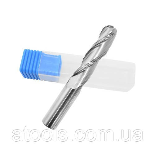 Фреза для ЧПУ зі стружколомом (чорнова) радіусна D8 d8 L60 h30 z3