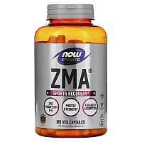 Стимулятор тестостерону NOW ZMA, 180 вегакапсул