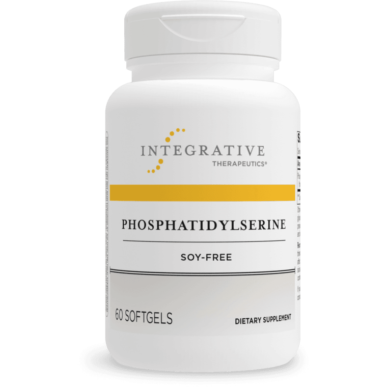 Integrative Therapeutics Phosphatidylserine PS Soy-Free / Фосфатидилсерин з соняшникового лецитину 60 капсул, фото 1