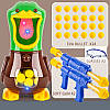 Набір іграшок: пістолет для стрільби по качці Duck Shooting, дитячий домашній тир, Качка з рушницею, фото 4