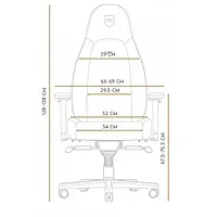 Ігрове крісло Noblechairs Icon NBL-ICN-PU-GOL Black Gold