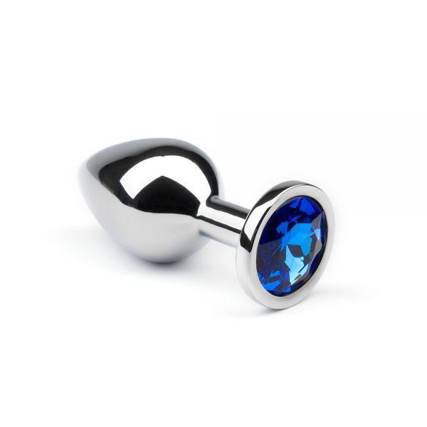 Анальна пробка, Silver Sapphire, L