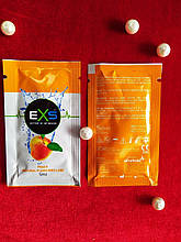 Гель-лубрикант EXS 3 в1 з ароматом та смаком Персика 5 ml