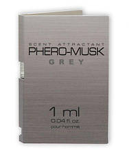 Духи з феромонами чоловічі PHERO-MUSK GREY, 1 мл