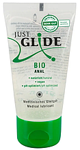 Анальне органічне мастило на водній основі - Just Glide Bio Anal, 50 ml