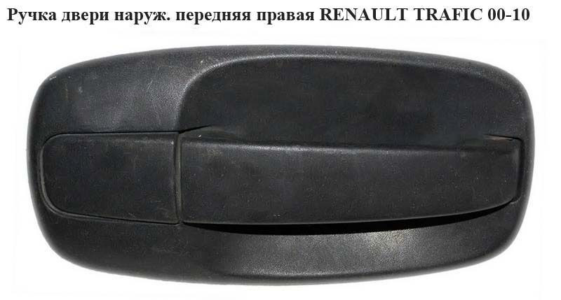 Ручка дверей зовнішня передня права RENAULT TRAFIC 00-14 (РЕНО ТРАФІК)
