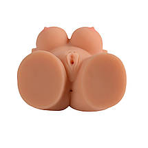Мастурбатор-торс Busty Lady Solid Silicone Sexy Doll вагіна-анус без вібрації, фото 5