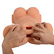 Мастурбатор-торс Busty Lady Solid Silicone Sexy Doll вагіна-анус без вібрації, фото 7