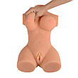 Мастурбатор-торс Busty Lady Solid Silicone Sexy Doll вагіна-анус без вібрації, фото 8