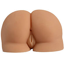 Мастурбатор вагіну та анус Janice lifelike Big butt без вібрації