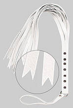 Флогер S&M Fancy Leather Floger, White