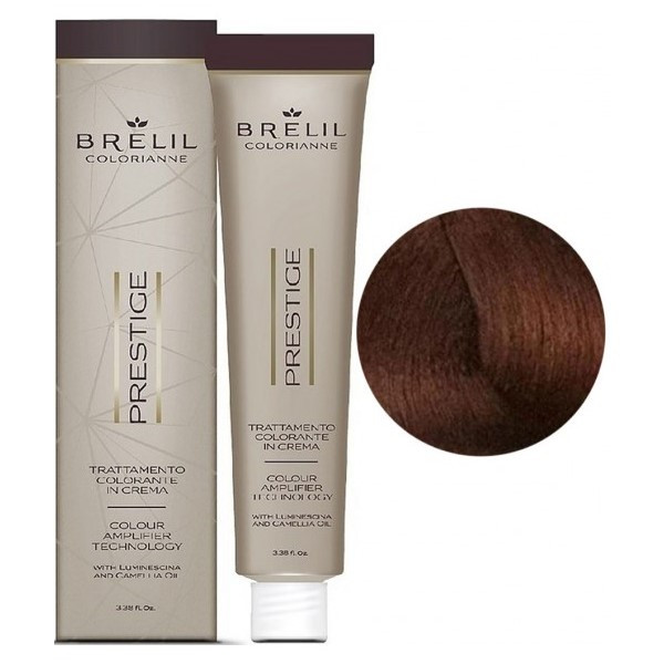 Brelil Colorianne Prestige Крем-фарба для волосся 7/40 Русявий мідний