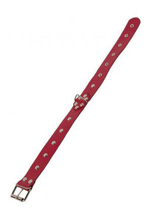 Нашийник Leather Restraints Collar, Red, фото 3