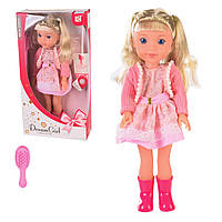 Кукла очень красивая с длинными светлыми волосами высота куклы 36 см 8898