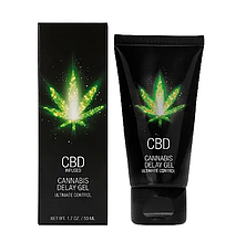 Крем пролонгуючий Shots - CBD Cannabis Delay Gel, 50 ml