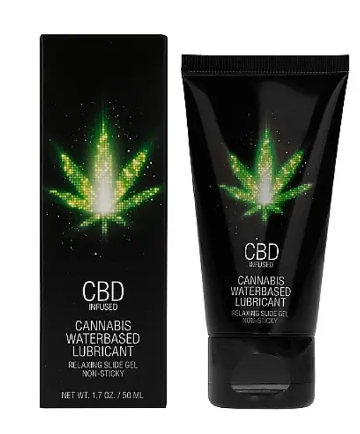 Універсальний лубрикант Shots - CBD Cannabis Waterbased Lubricant, 50 ml