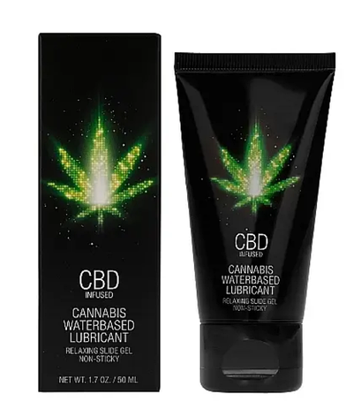 Універсальний лубрикант Shots - CBD Cannabis Waterbased Lubricant, 50 ml, фото 1