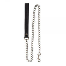 Повідець Leather Leash Slave, Black