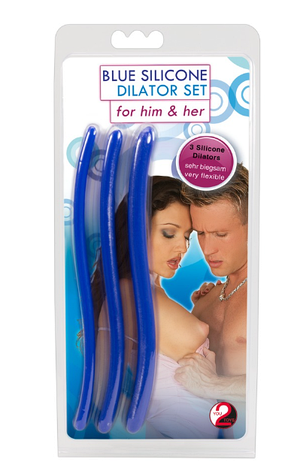 Набір уретральних стимуляторів Silikon Dilator 3er Set, фото 1