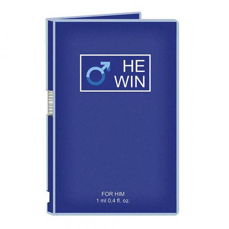 Духи з феромонами чоловічі HE WIN, 1 мл, фото 1