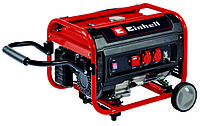 Бензиновый генератор Einhell TC-PG 35/E5, 3.1 кВт, 4-х тактный двиг, бак 15 л., 2 розетки