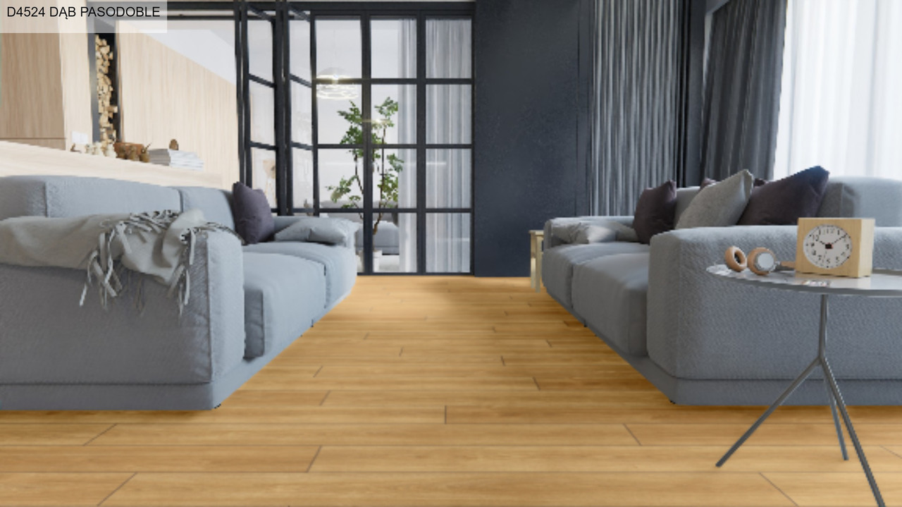 Ламінат Akaba Aqua Block 24h Дуб Естер фаска 1380 х 157мм (1,95 м2)/9 шт, фото 1