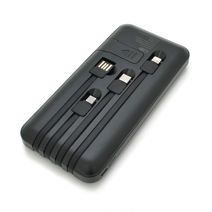 Power Bank King Power KP-17 10000mah 2.1A 4 in 1 LCD, фото 3