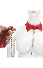 Комір з ланцюгом Madam Collar Red колір червоний, фото 3