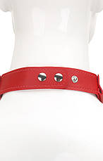 Комір з ланцюгом Madam Collar Red колір червоний, фото 4