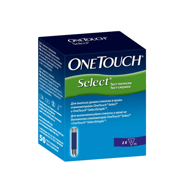 Тест-полоски Ван Тач (One Touch) | Цена от 330 грн.