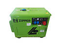 Потужний дизельний 3-фазний електрогенератор Zipper ZI-STE7500DSH 5,9 / 6,5 кВт, 14,5 л, 158 кг, фото 2