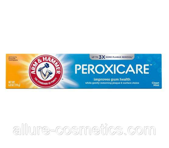 Зубна паста проти зубного нальоту та здоров'я ясен Arm & Hammer Peroxicare Toothpaste 170g