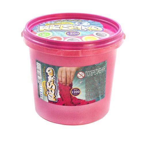 Кінетичний пісок "KidSand", рожевий, 1200 г [tsi44178-TSI], фото 1