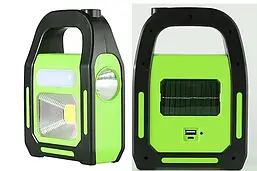 ВІДЕО-Система автономного освітлення із сонячною панеллю HB-9707A-1+Power bank