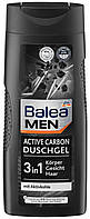 Гель для душу Balea Men 3in1 Active Carbon 300 мл