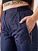 Жіночі штани з плащової тканини на флісі розміри 46-54, фото 9