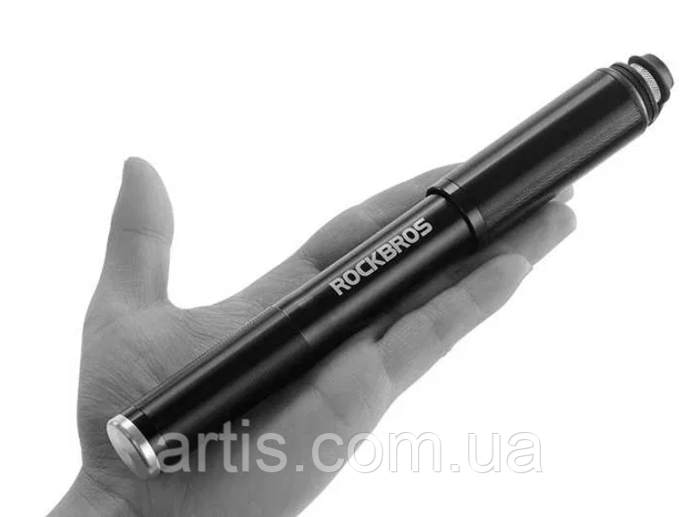 Насос велосипедний Rockbros мініпортативний 16 см 120 г