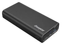 Павербанк с быстрой зарядкой Energizer UE20012PQ 20000mAh Black