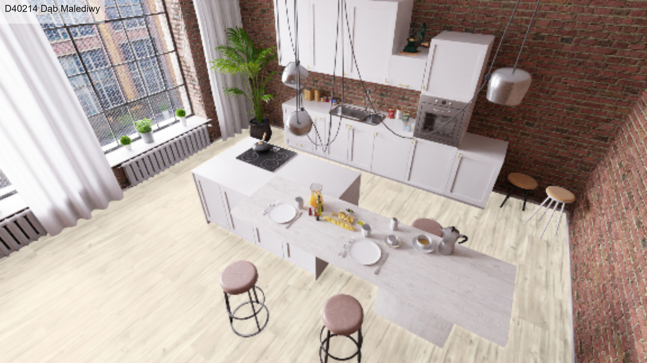 Ламінат Holiday Aqua Block 24h Дуб Мальдіви фаска 1380 х 242мм (2.3377 м2)/7 шт, фото 1