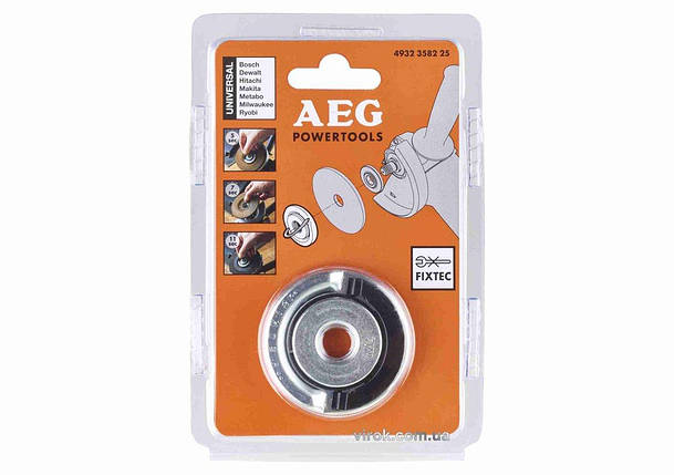 Гайка швидкозатискна для шліфмашин AEG FIXTEC , M14, h= 8 мм, фото 1