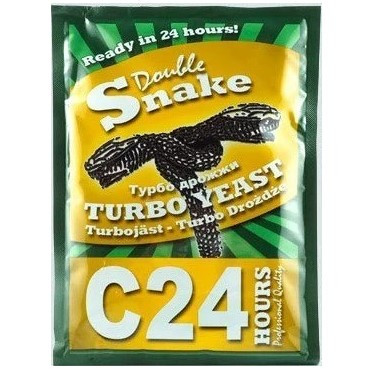 Турбо дріжджі Double Snake C24 Hours сухі