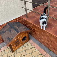 Будинок для котів №6 - вуличний дім розрахований на проживання двох котів