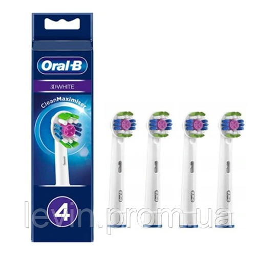 Купить Насадки на зубные щётки Oral b 3D White Clean Maximiser EB18PRB ...
