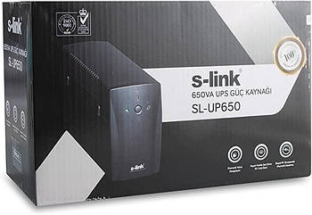 Джерело безперебійного живлення ДБЖ S-link SL-UP650 650VA Ups